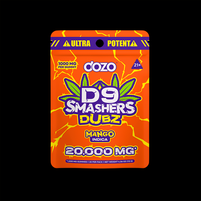 20k D9 Smasher - 1000mg/gummy