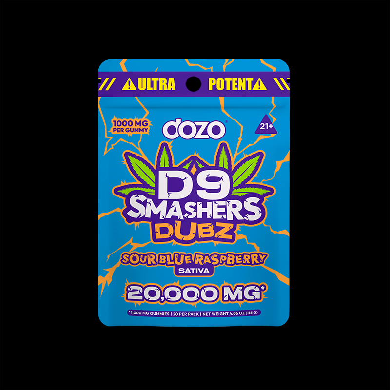 20k D9 Smasher - 1000mg/gummy