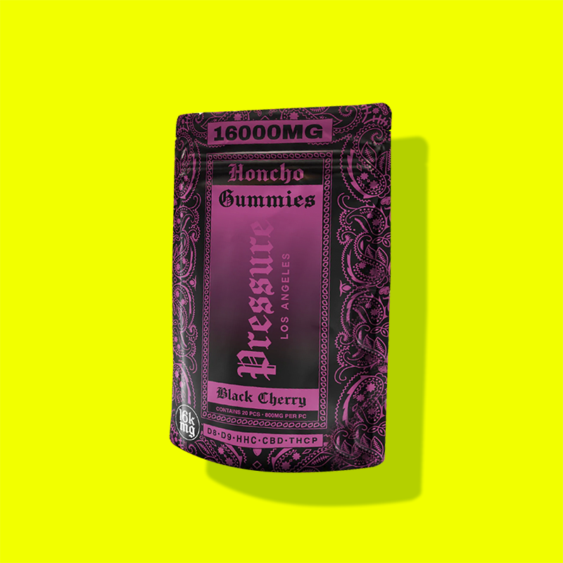 16K MG Honcho Gummies | Black Cherry