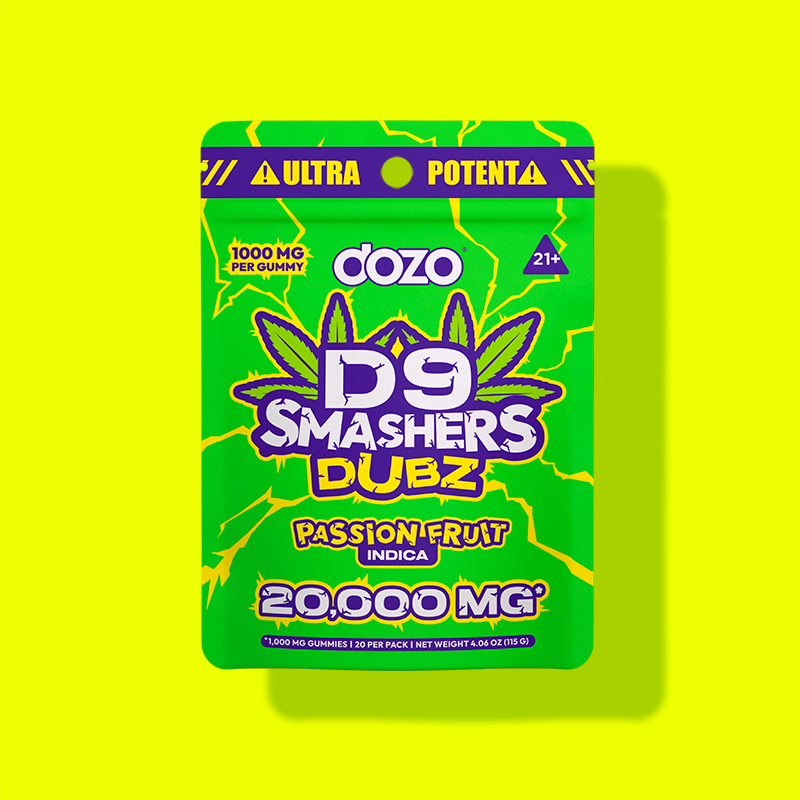 20k D9 Smasher - 1000mg/gummy