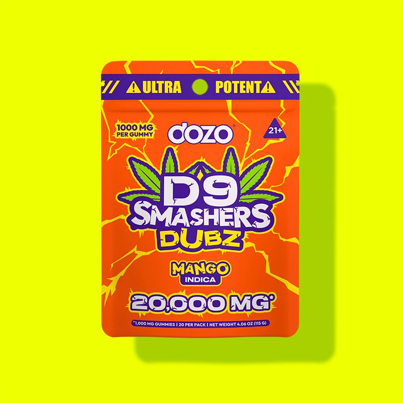 20k D9 Smasher - 1000mg/gummy