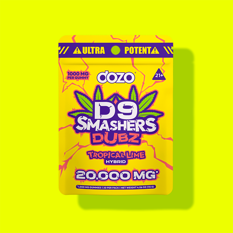 20k D9 Smasher - 1000mg/gummy