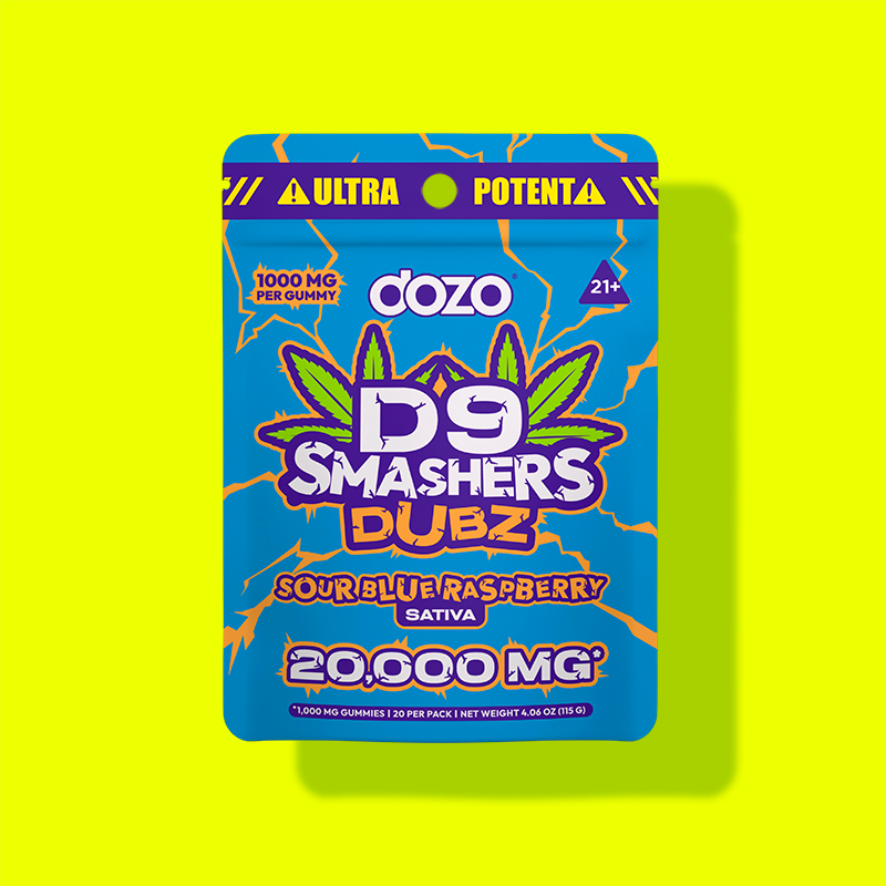 20k D9 Smasher - 1000mg/gummy