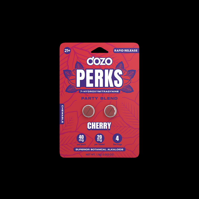 NEW FLAVORS Dozo PERKS 7-OH | 2ct (40 mg Per Pack)