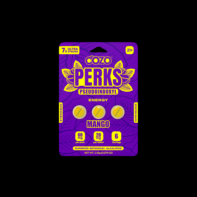 Dozo PERKS PSEUDOINDOXYL | 3ct (60 mg Per Pack)