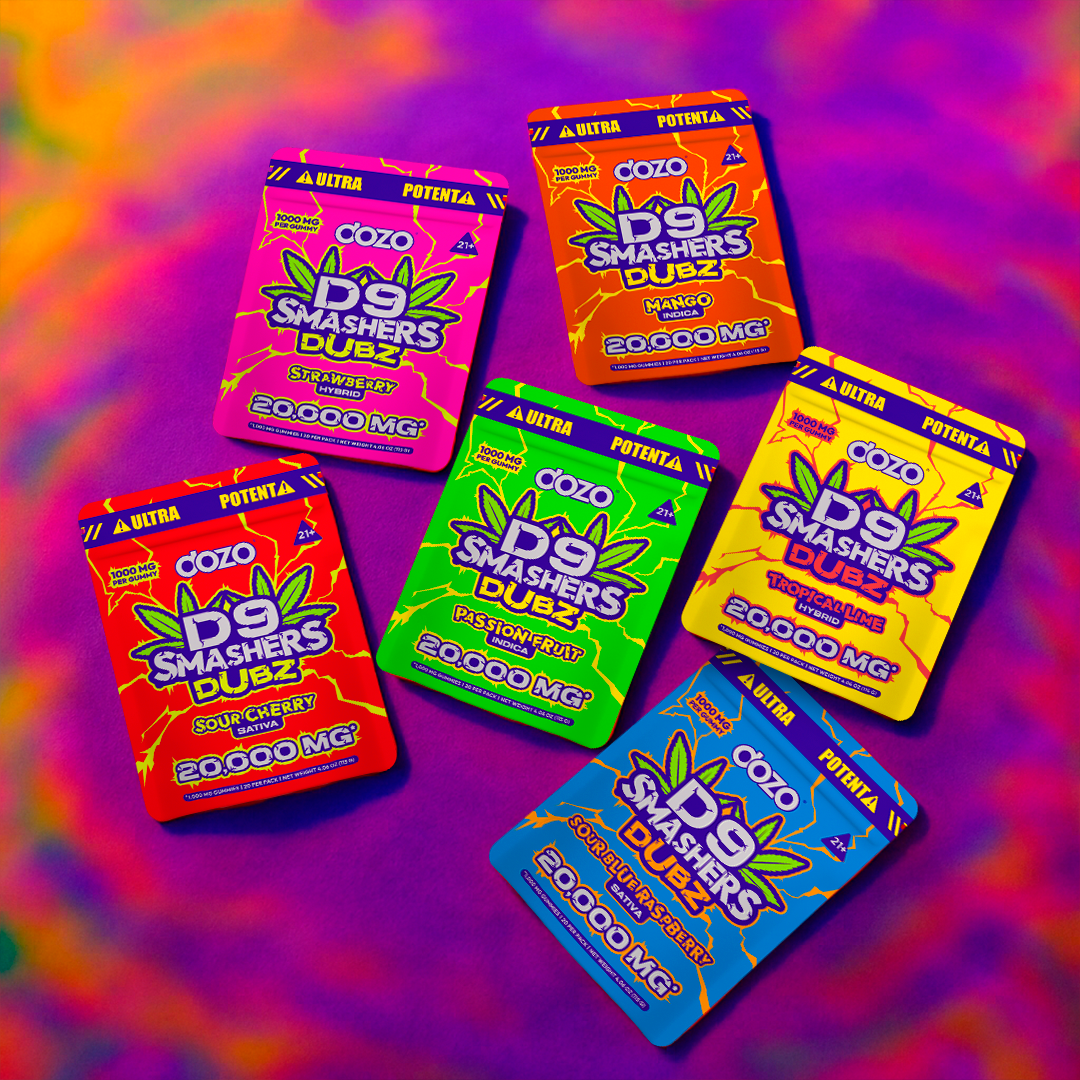 20k D9 Smasher - 1000mg/gummy