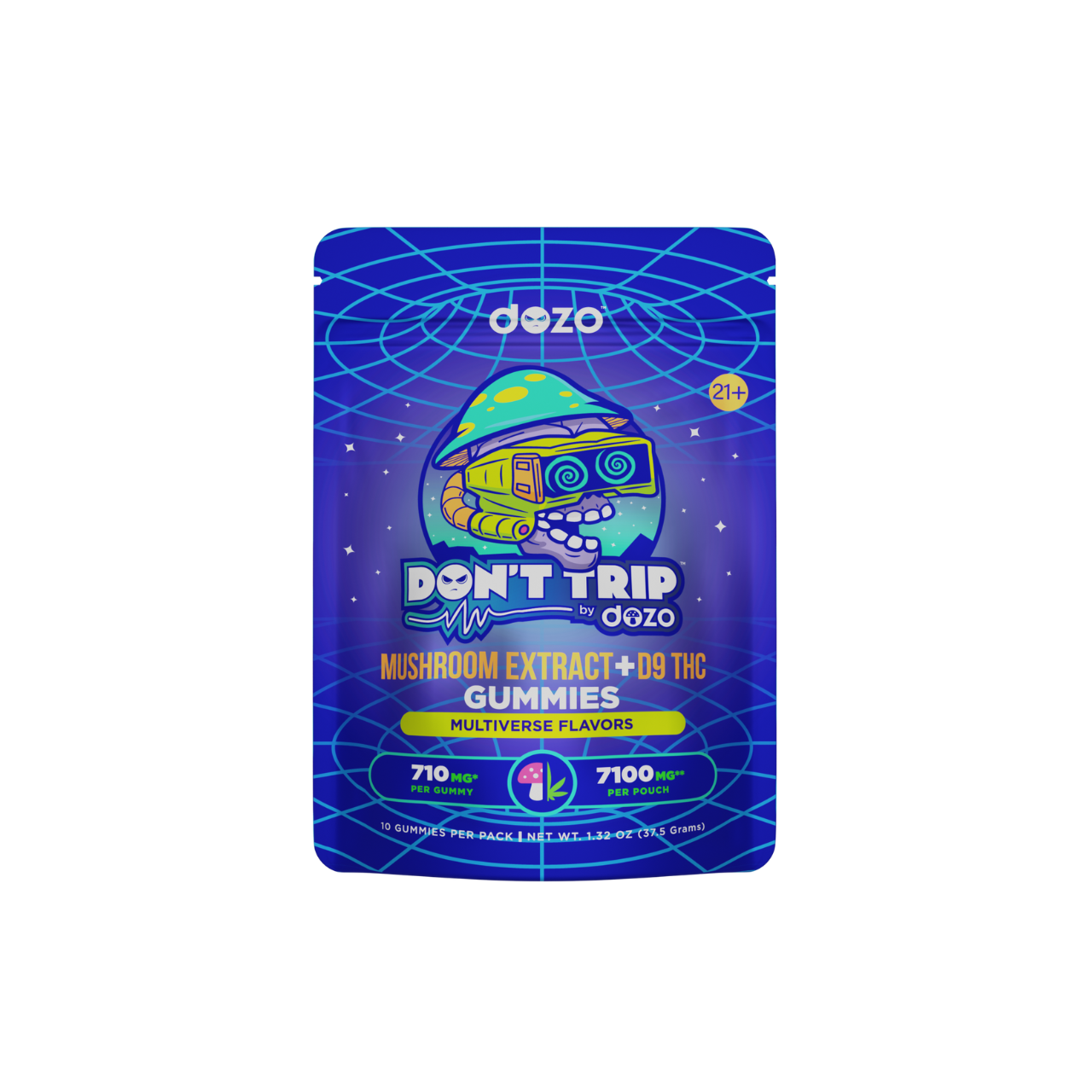 Don’t Trip Mushroom D9 Gummies | Multiverse Flavors
