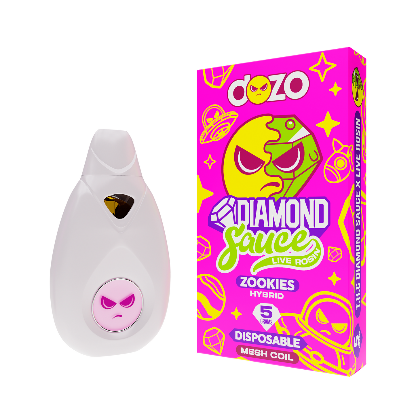 5g Diamond Sauce Disposable | Zookies (Hybrid)