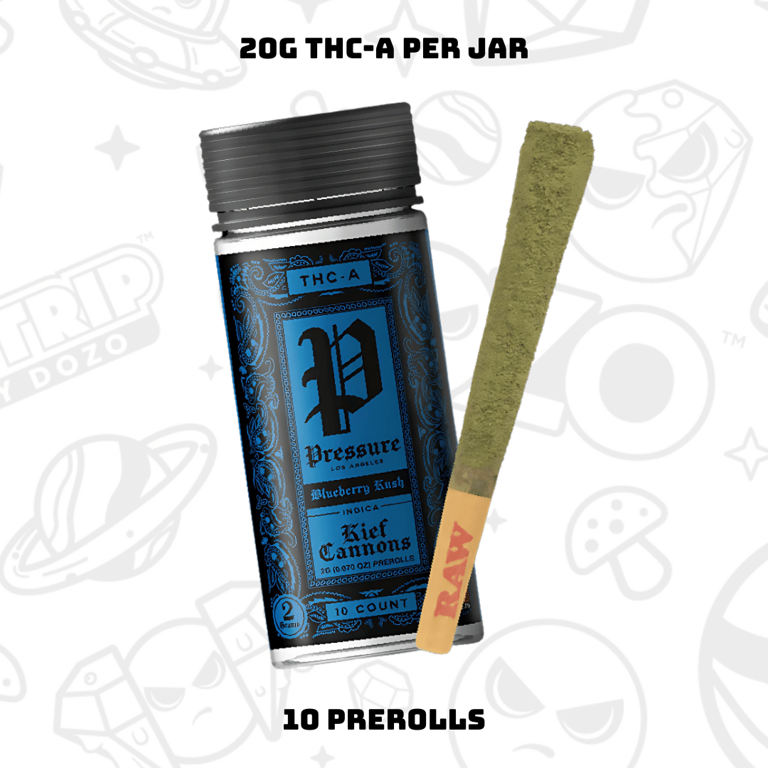 2g PRESSURE KIEF CANNON PREROLLS NEW