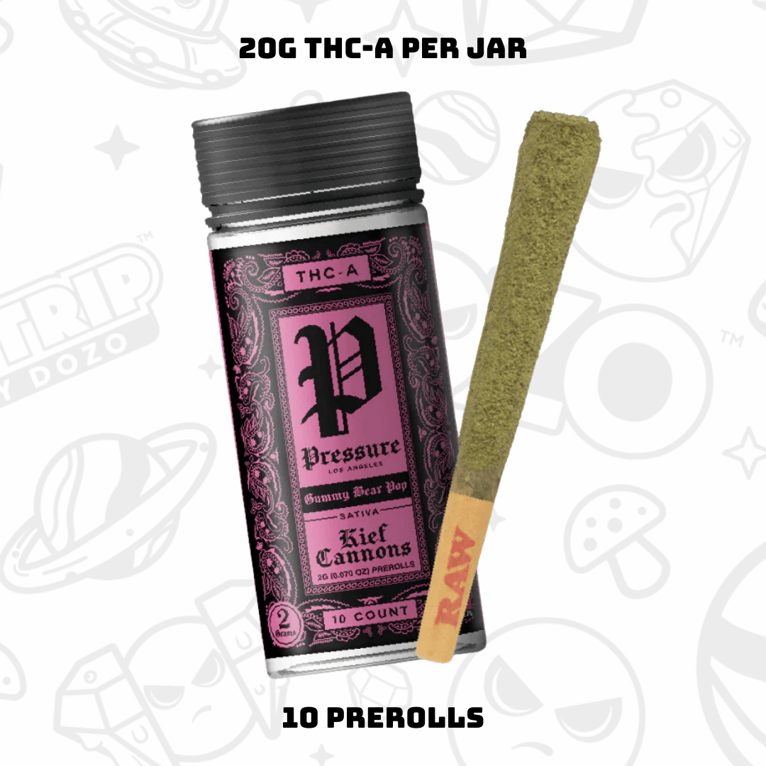 2g PRESSURE KIEF CANNON PREROLLS NEW
