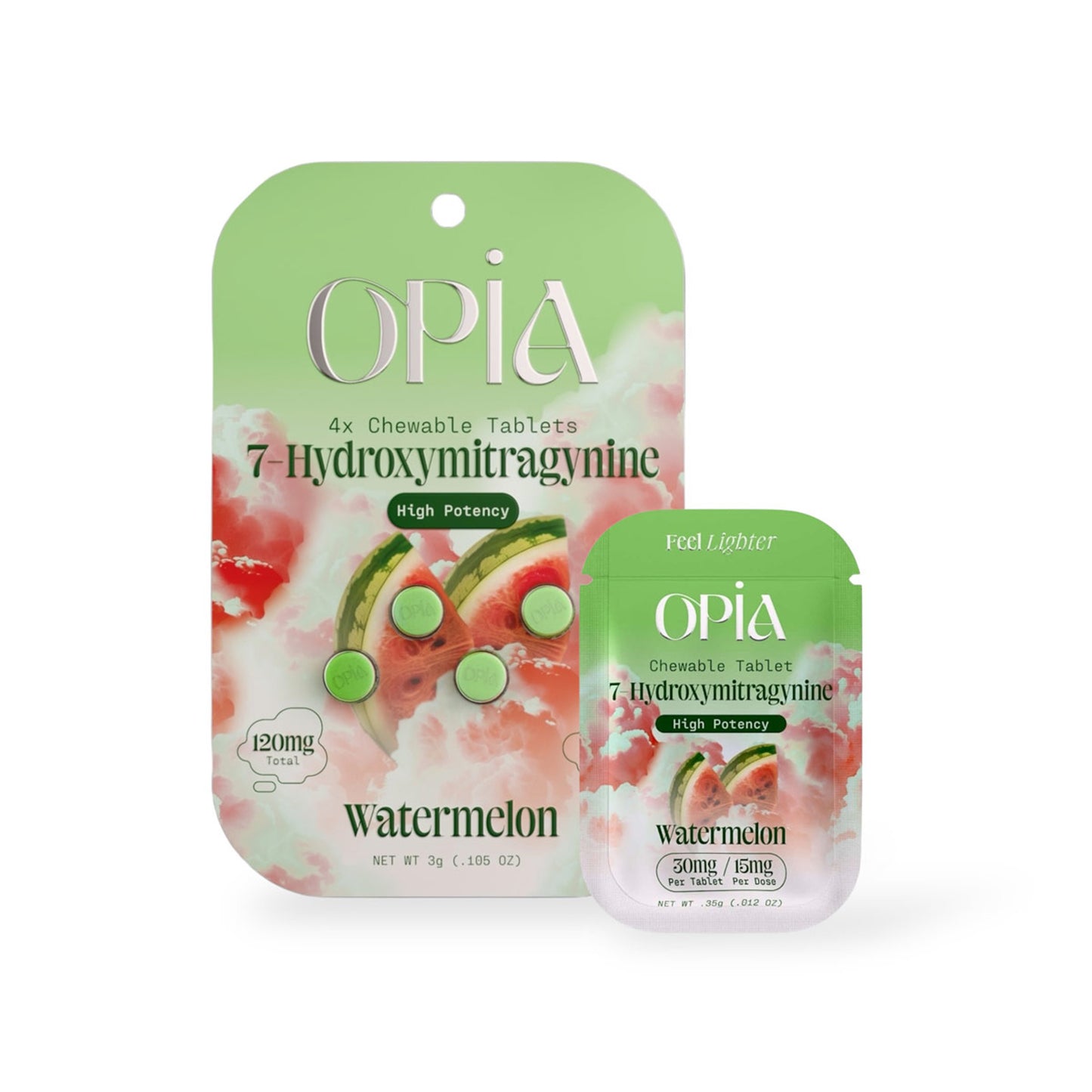 4ct 120mg Opia 7-HYDROXYMITRAGYNINE | 120 mg per PACK