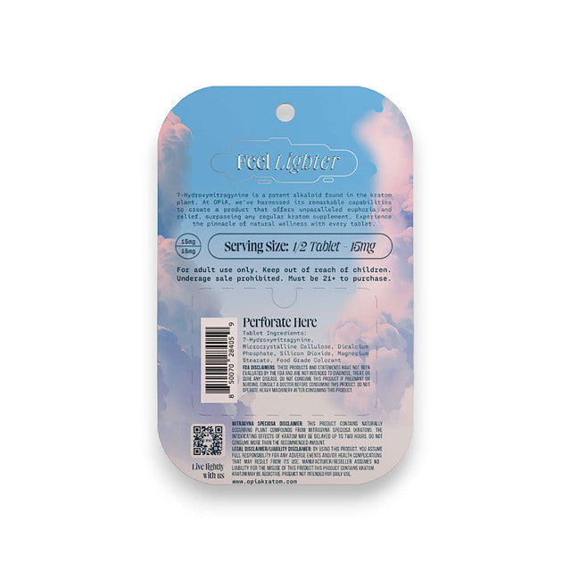 4ct 120mg Opia 7-HYDROXYMITRAGYNINE | 120 mg per PACK