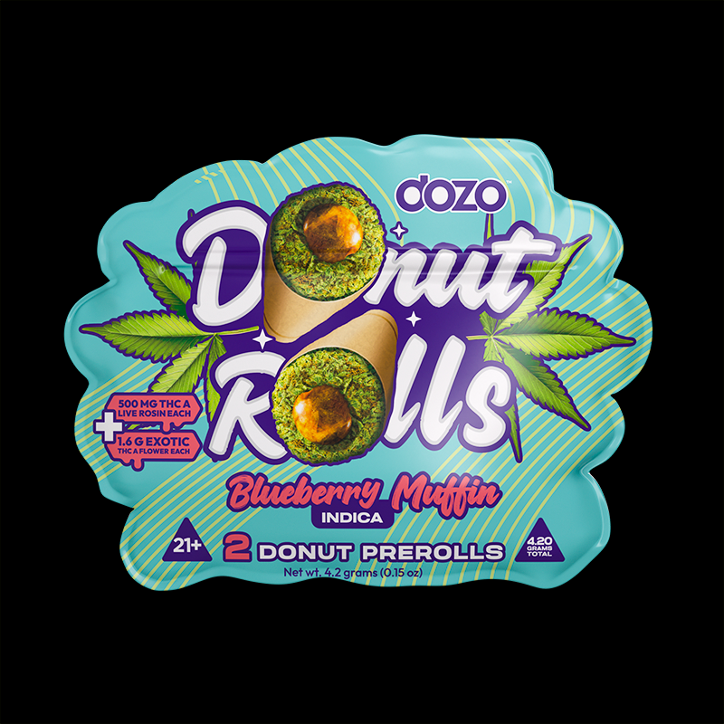Dozo Donut Prerolls 4.20 g | Glazed Glue (Indica)