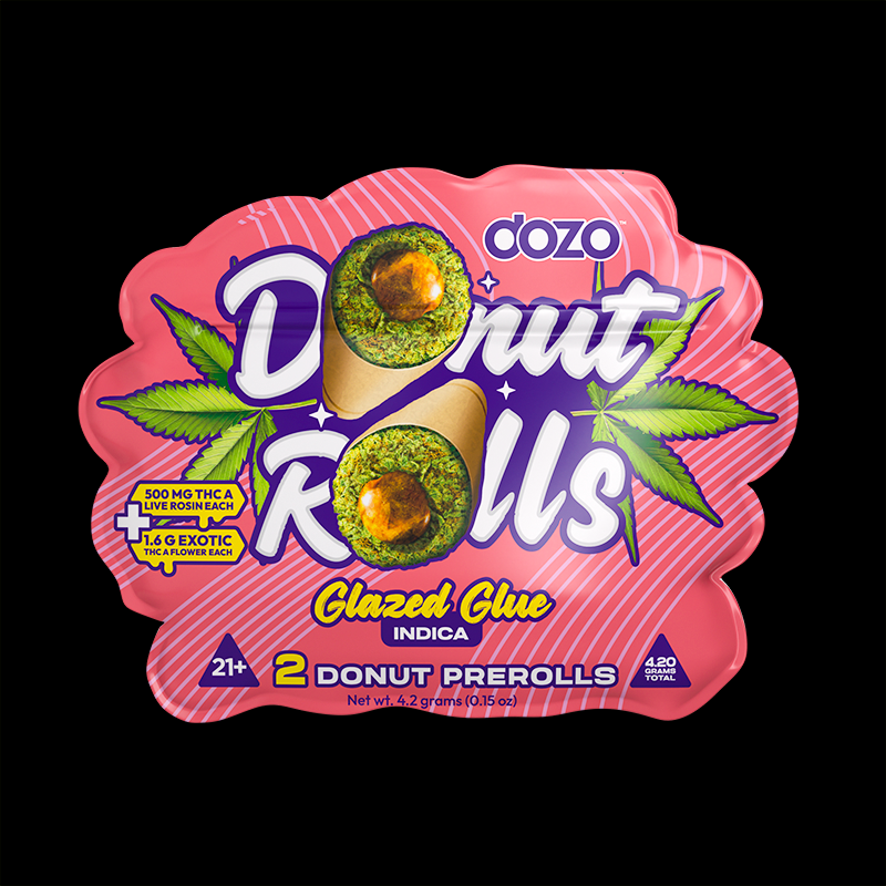 Dozo Donut Prerolls 4.20 g | Glazed Glue (Indica)