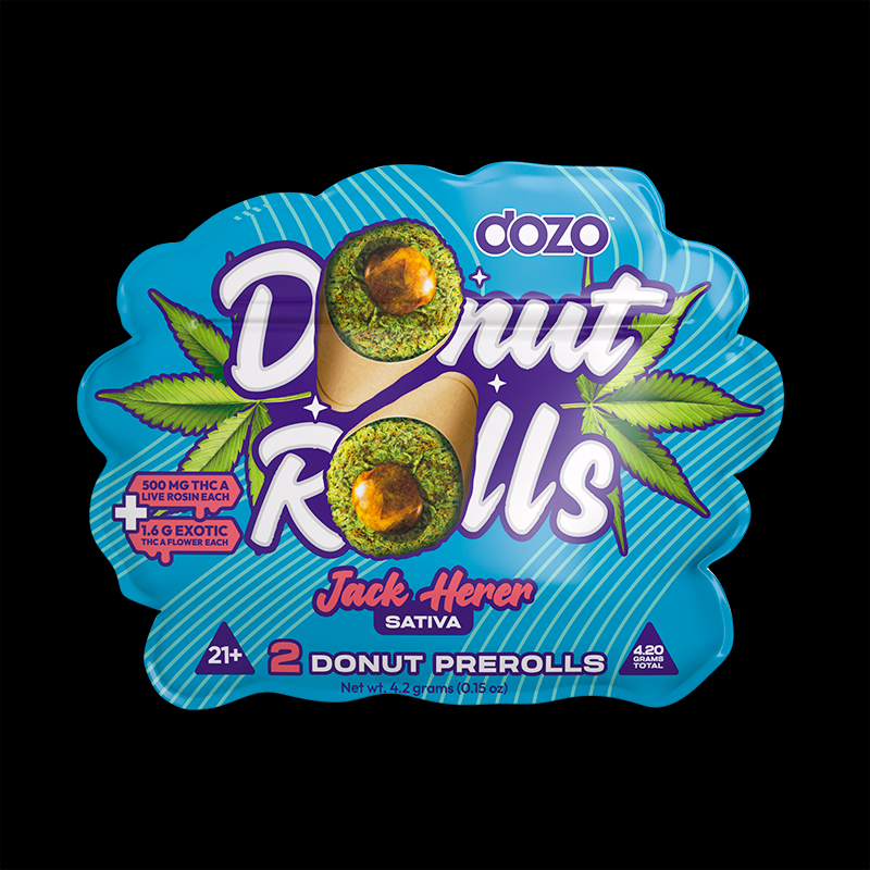 Dozo Donut Prerolls 4.20 g | Glazed Glue (Indica)