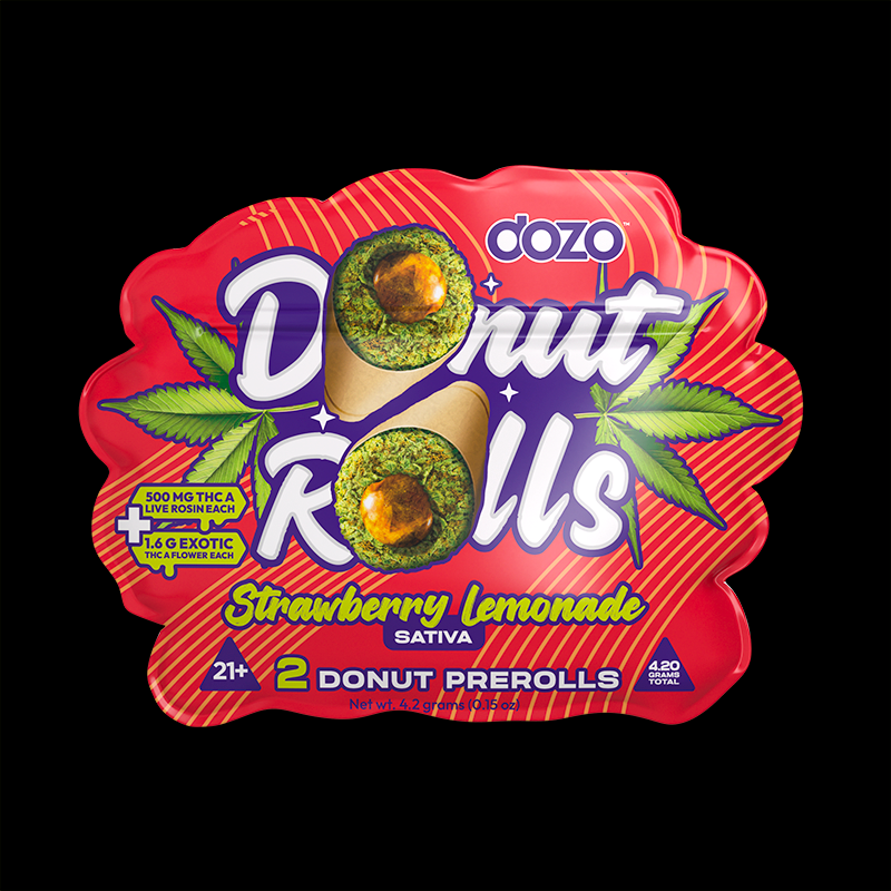 Dozo Donut Prerolls 4.20 g | Glazed Glue (Indica)