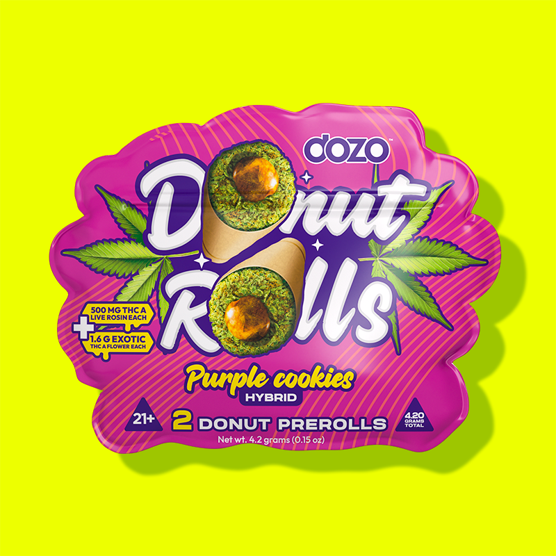 Dozo Donut Prerolls 4.20 g | Glazed Glue (Indica)