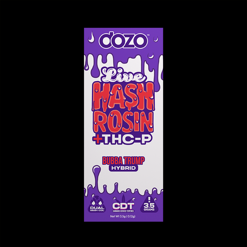 3.5g Dozo Live Hash Rosin THC-P Vape
