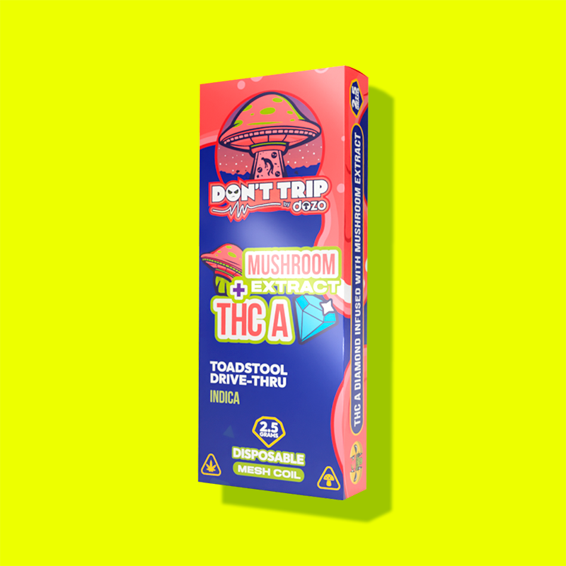 2.5g Don't Trip Mushroom Disposable