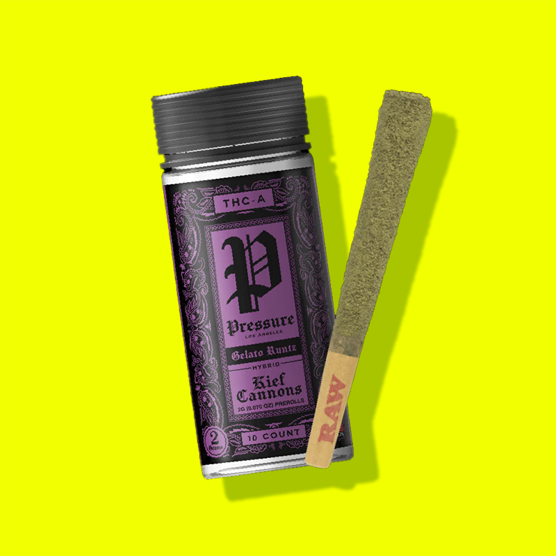 2g PRESSURE KIEF CANNON PREROLLS NEW