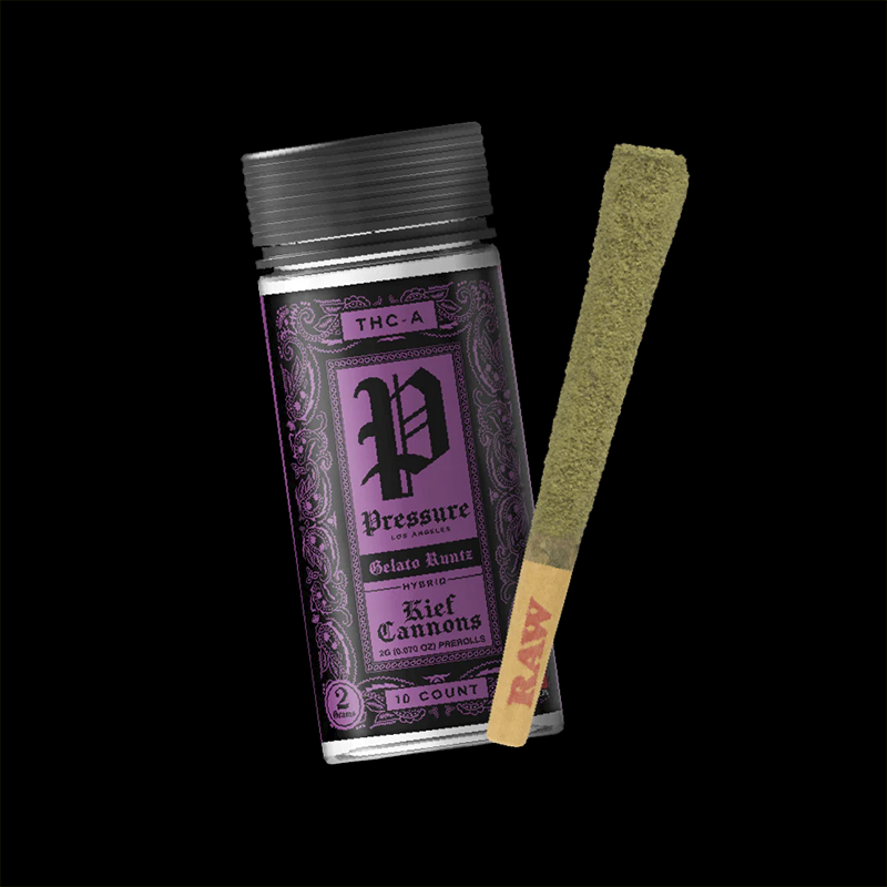 20g PRESSURE KIEF CANNON PREROLLS