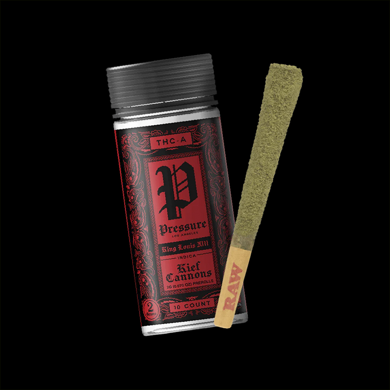 20g PRESSURE KIEF CANNON PREROLLS
