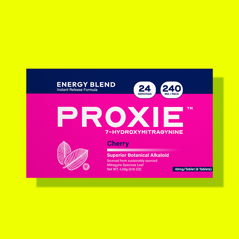PROXIE 7-HYDROXYMITRAGYNINE| 24 Servings | Energy & Focus Blends