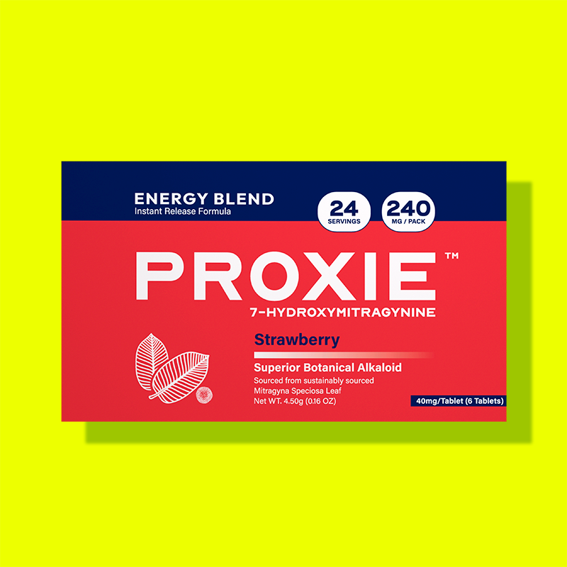 PROXIE 7-HYDROXYMITRAGYNINE| 24 Servings | Energy & Focus Blends