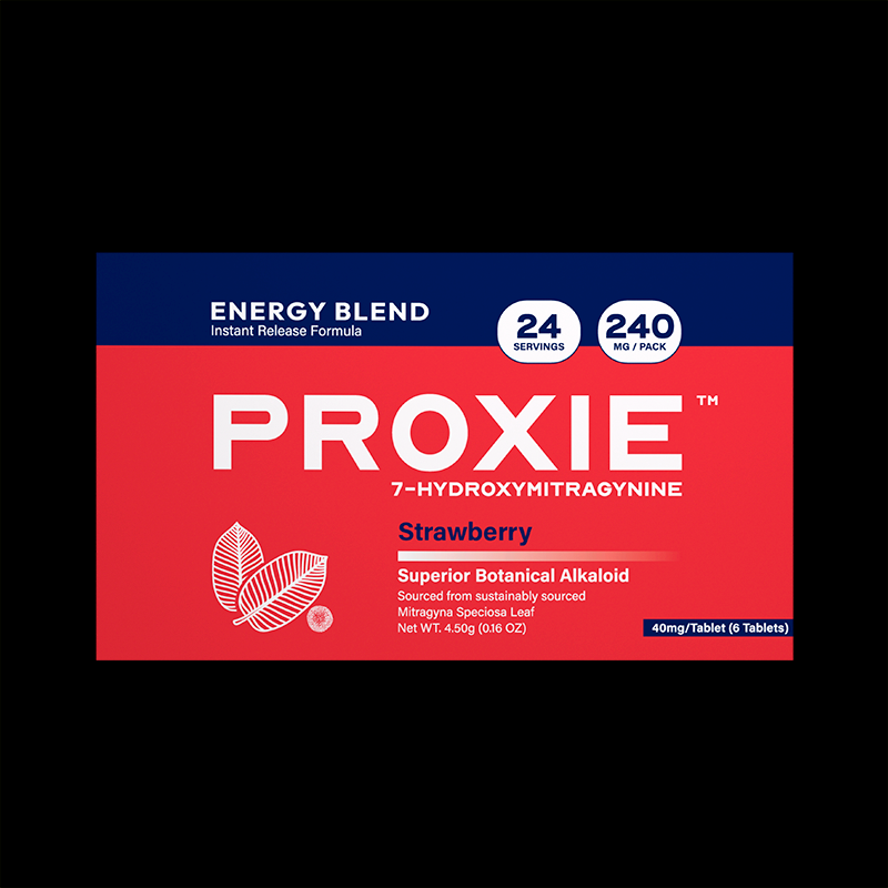 PROXIE 7-HYDROXYMITRAGYNINE| 24 Servings | Energy & Focus Blends