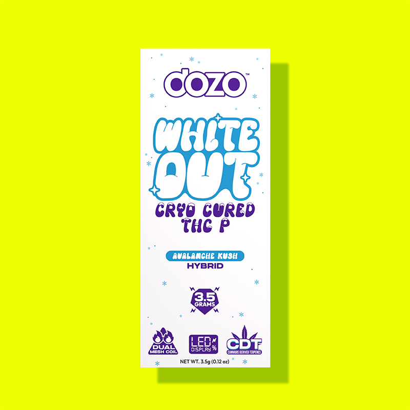3.5g Dozo White-Out Disposable Vape