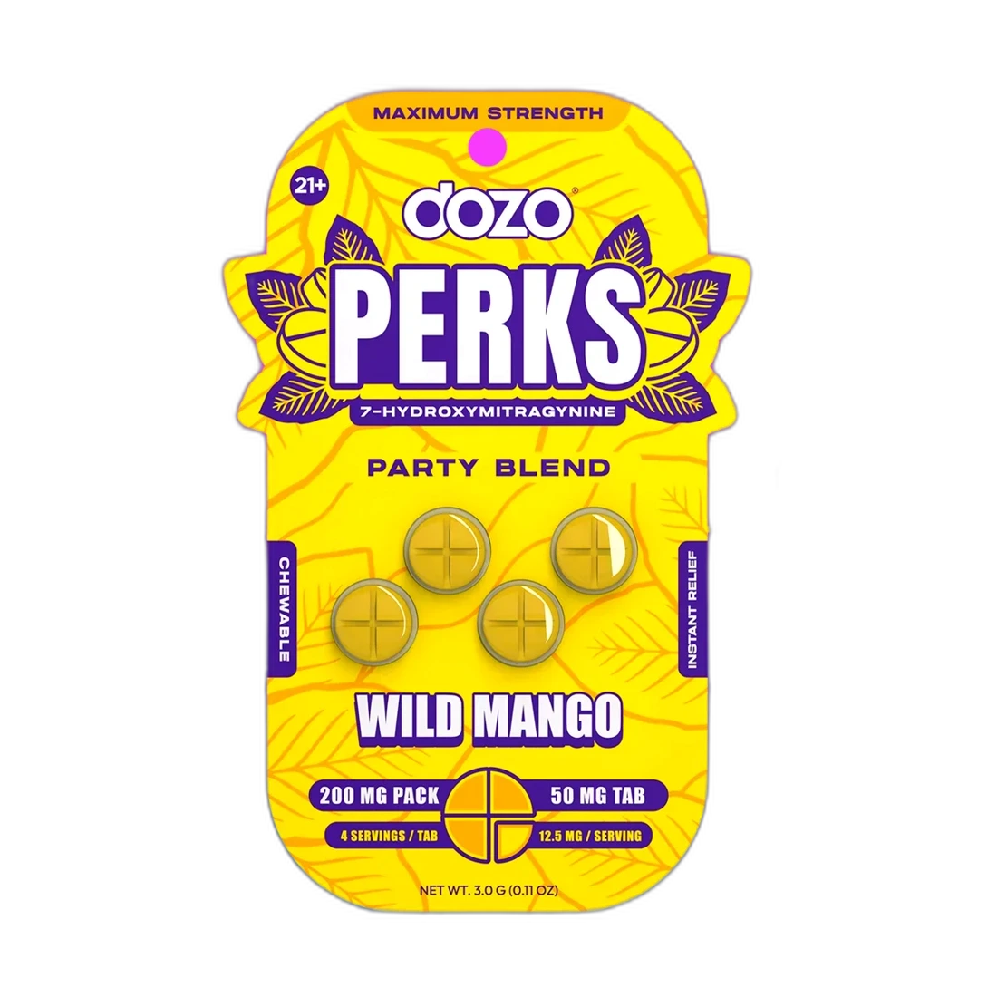 Dozo PERKS 7-OH 200mg · 200mg pack