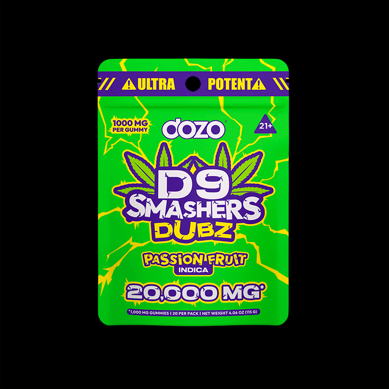 20k D9 Smasher - 1000mg/gummy