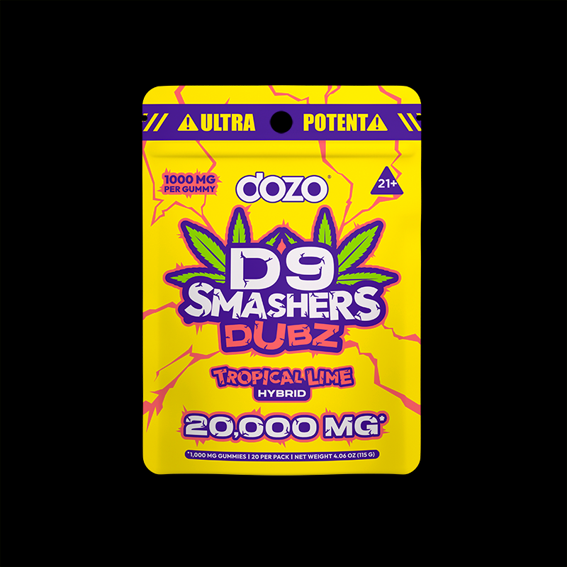 20k D9 Smasher - 1000mg/gummy