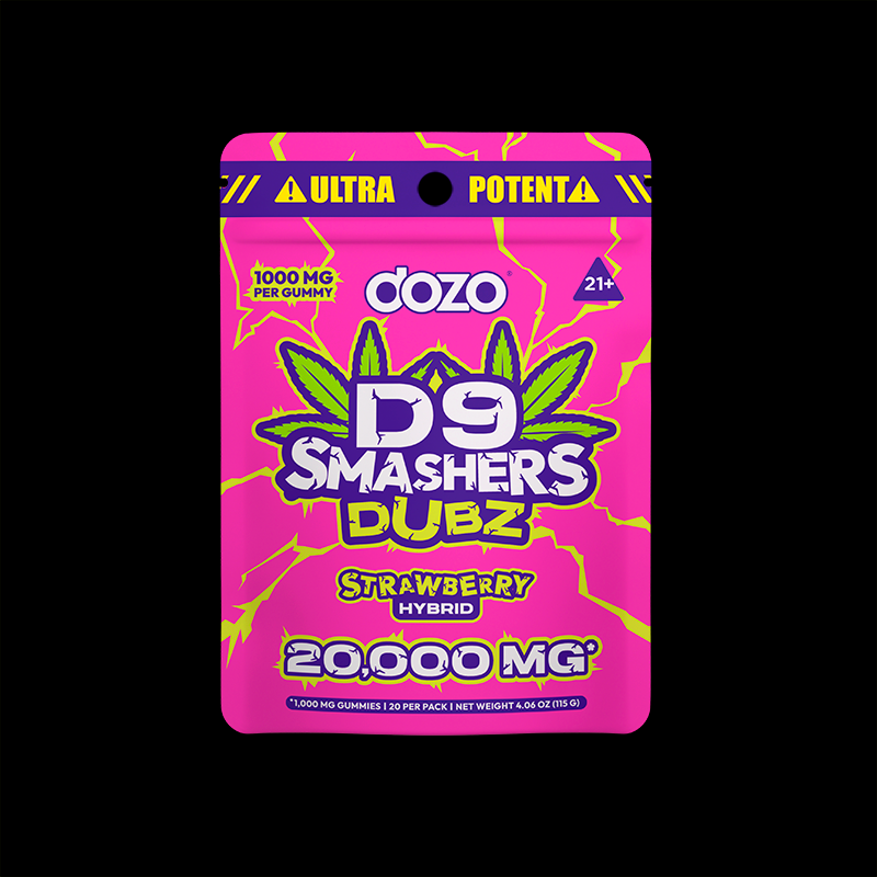 20k D9 Smasher - 1000mg/gummy