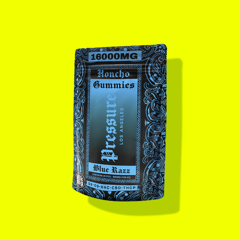16K MG Honcho Gummies | Blue Razz