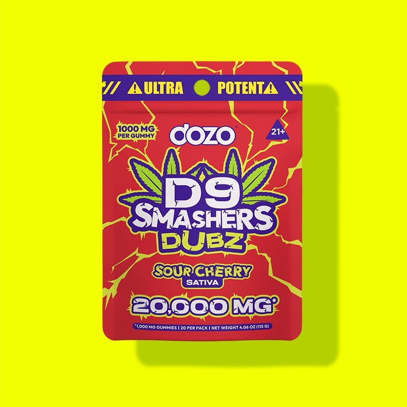 20k D9 Smasher - 1000mg/gummy