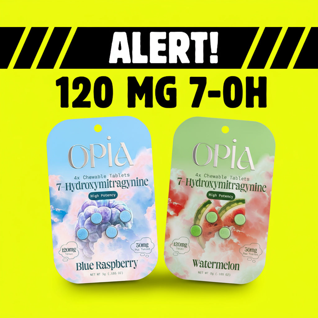 4ct 120mg Opia 7-HYDROXYMITRAGYNINE | 120 mg per PACK