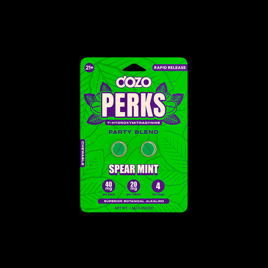 NEW FLAVORS Dozo PERKS 7-OH | 2ct (40 mg Per Pack)