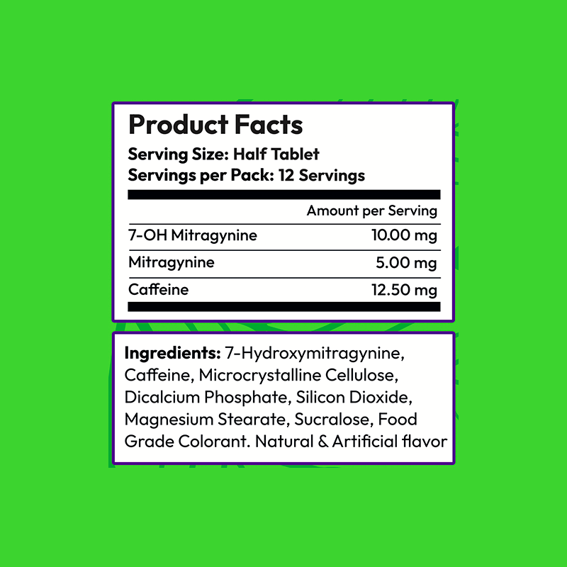 NEW 6ct Dozo PERKS 7-OH | 6ct (120 mg Per Pack)