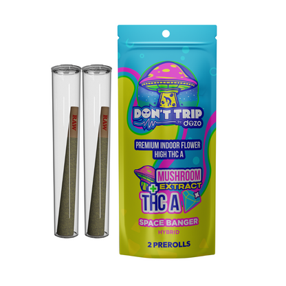 Don't Trip Mushroom THC-A Preroll | Space Banger (Hybrid)