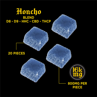 16K MG Honcho Gummies | Blue Razz