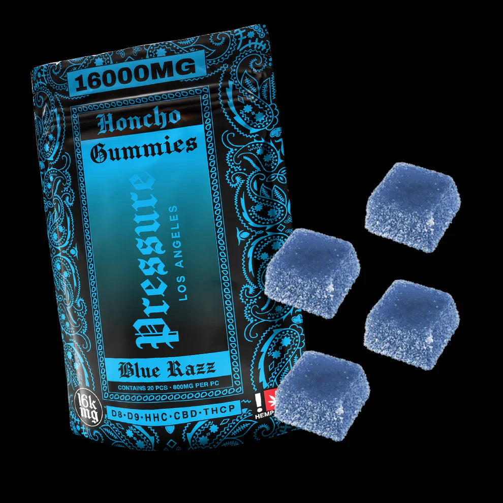 16K MG Honcho Gummies | Blue Razz