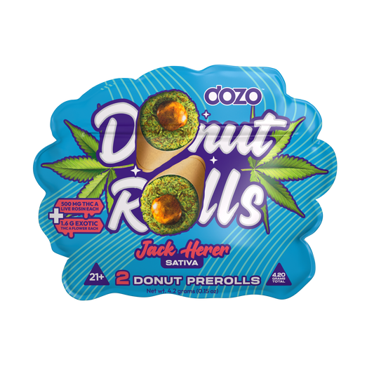 Dozo Donut Prerolls 4.20 g | Jack Herer (Sativa)