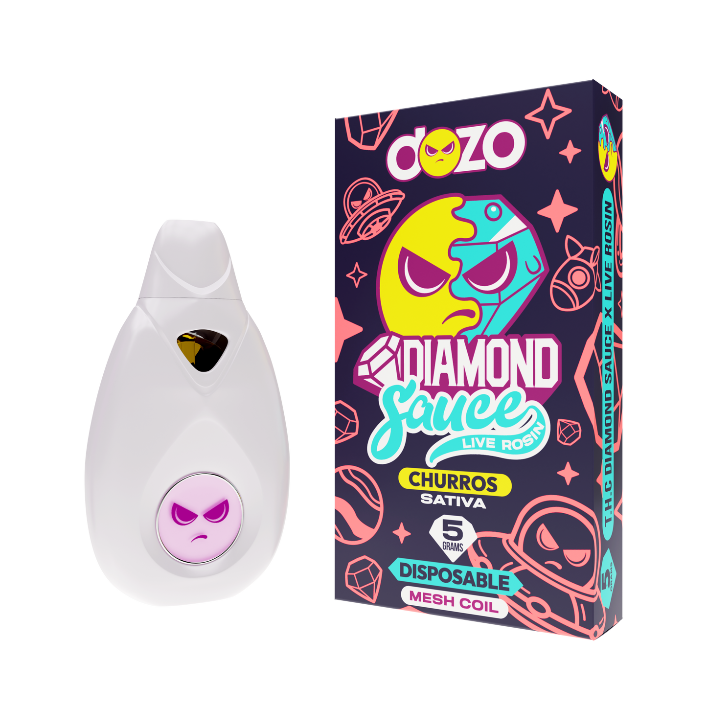 Diamond Sauce Disposable 5g | Churros (Sativa)