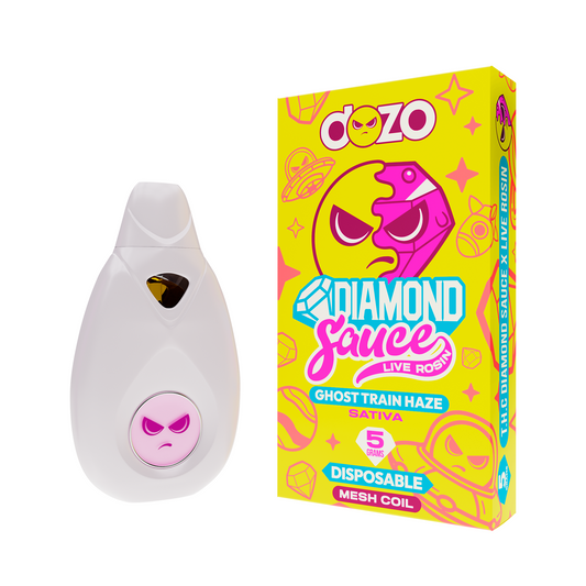 Diamond Sauce Disposable 5g | Ghost Train Haze (Sativa)