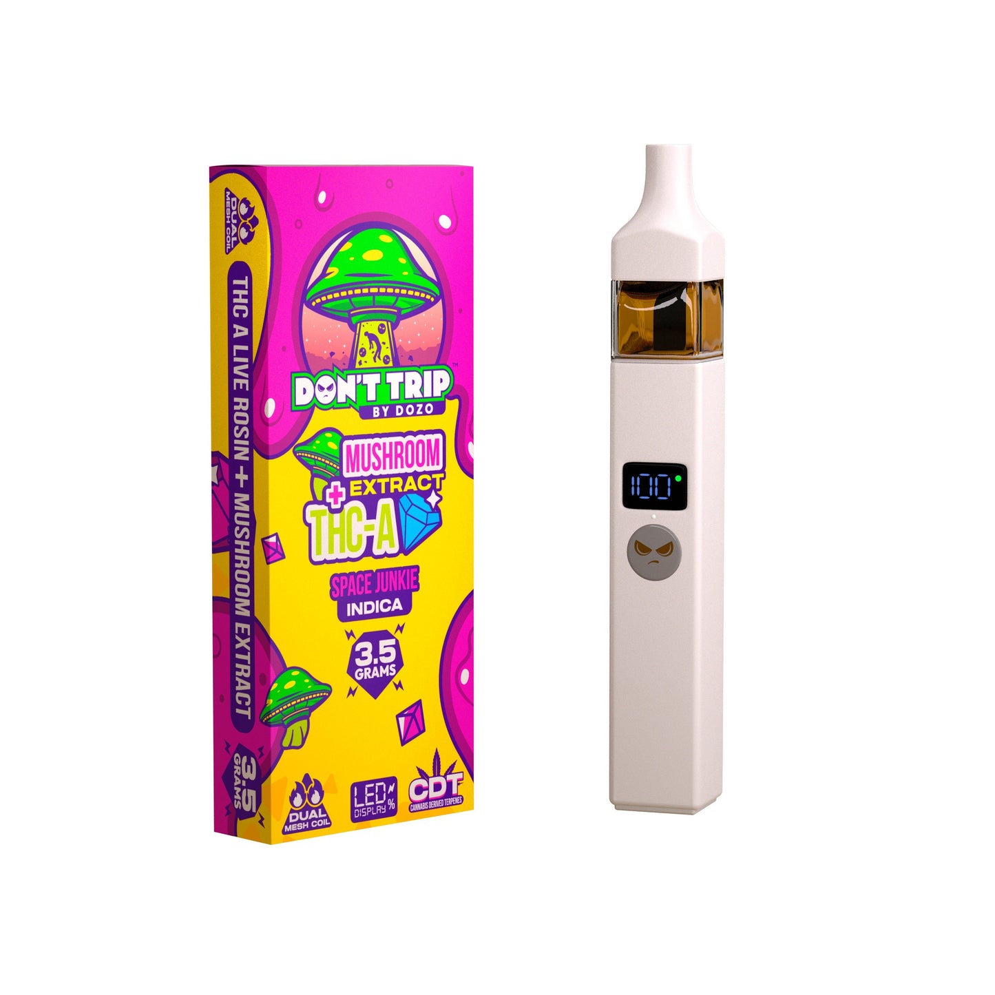 3.5g Dozo Don't Trip Mushroom Vape