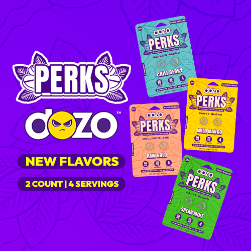 NEW FLAVORS Dozo PERKS 7-OH