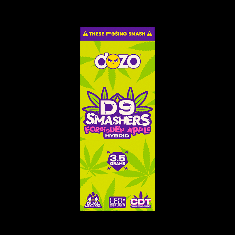 3.5g Dozo D9 Smashers THC-A Disposable