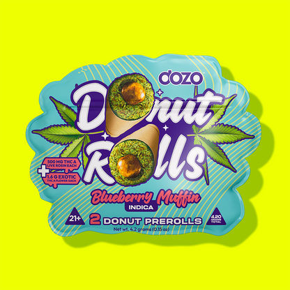 Dozo Donut Prerolls 4.20 g | Zaza Land Lemonade (Sativa)