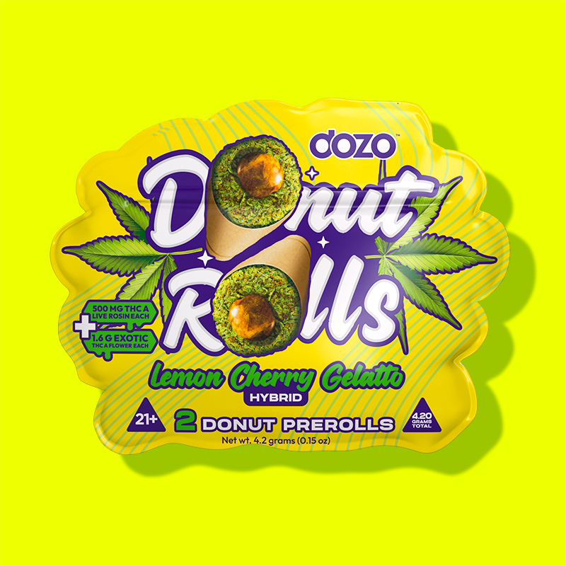 Dozo Donut Prerolls 4.20 g | Venom OG (Indica)